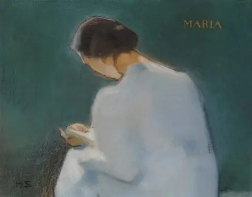 Maria, by Helene Schjerfbeck
