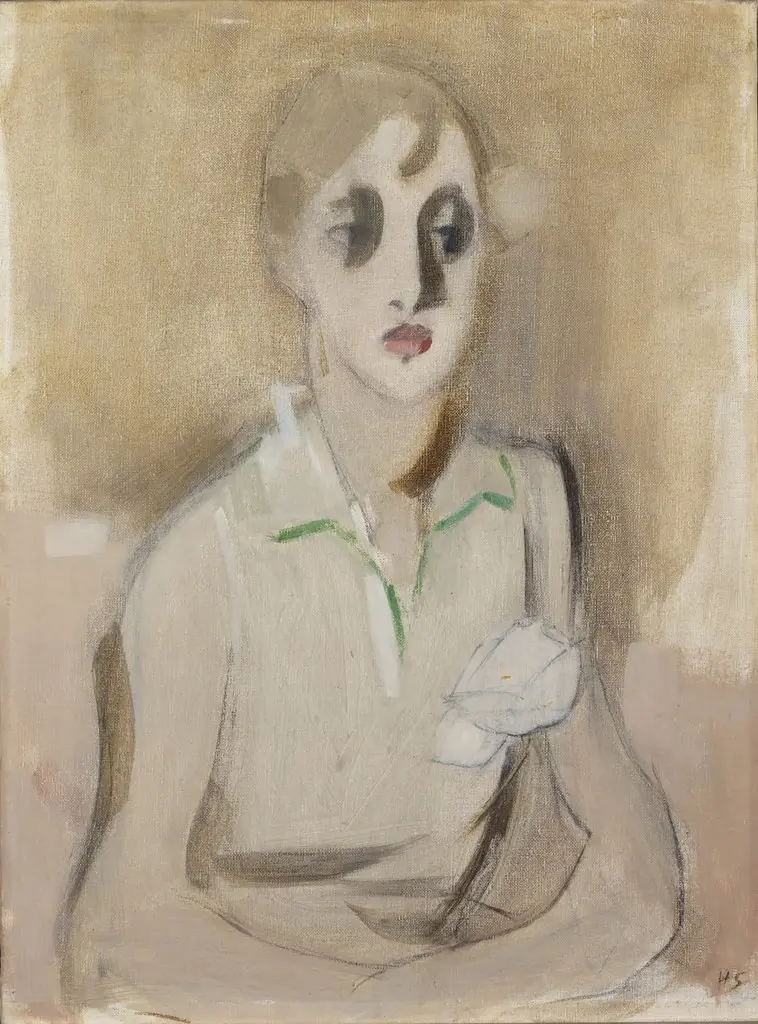 Modern Schoolgirl, by Helene Schjerfbeck