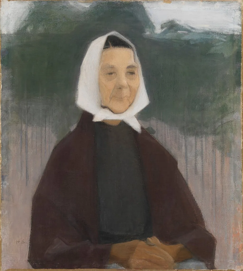 Mummo ("Mommo"), by Helene Schjerfbeck, unspecified