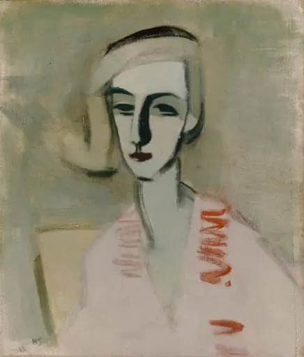 Opettajatar, by Helene Schjerfbeck