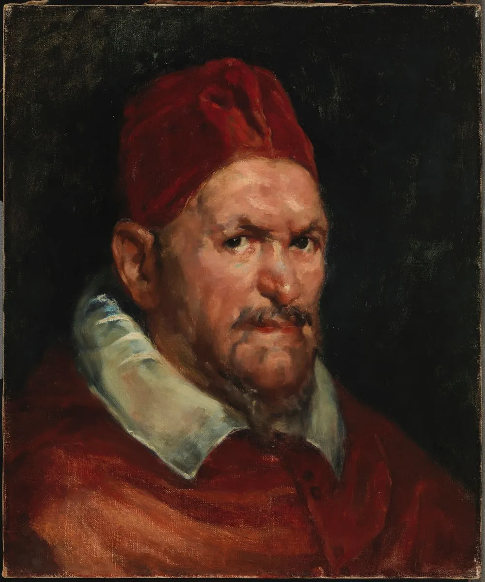 Paavi Innocentius X, kopio Velasquezin mukaan, by Helene Schjerfbeck, unspecified
