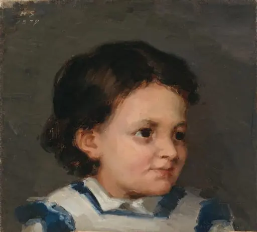 Pikku Liisa, by Helene Schjerfbeck