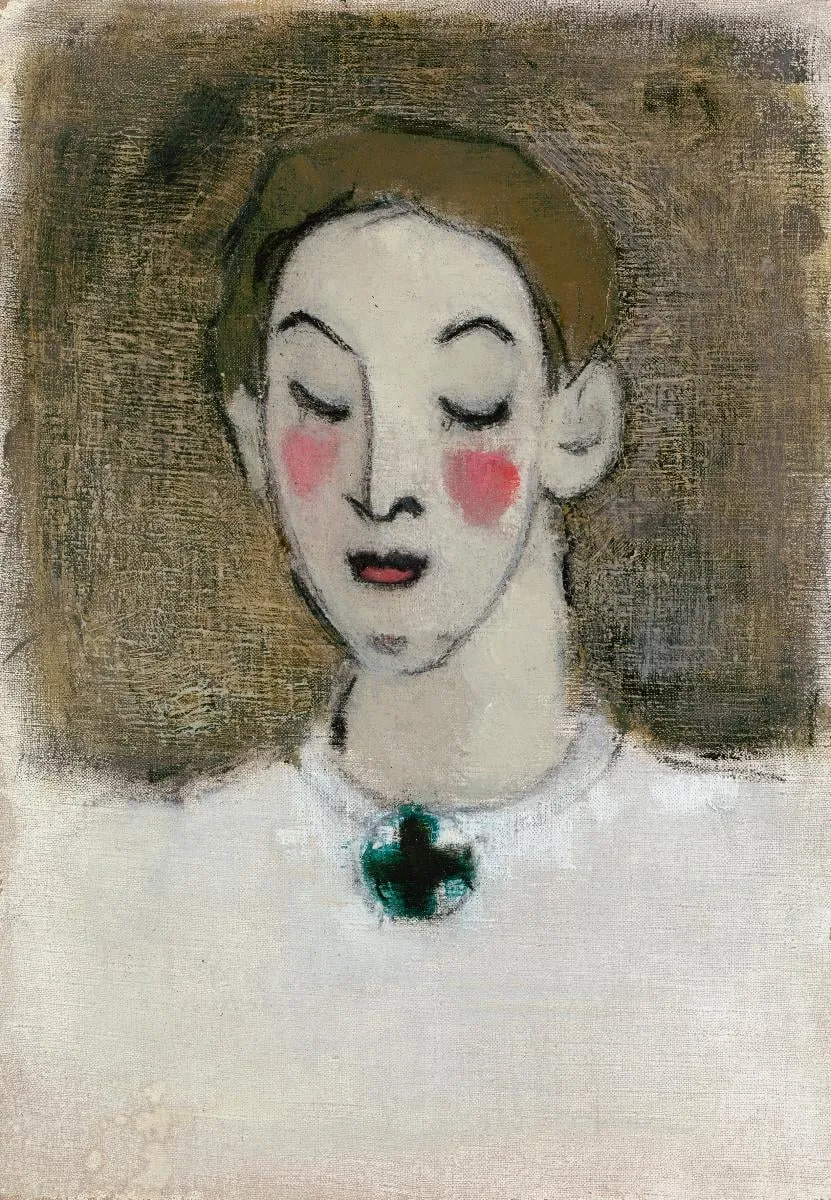 Sairaanhoitaja I (Kaija Lahtinen), by Helene Schjerfbeck, unspecified