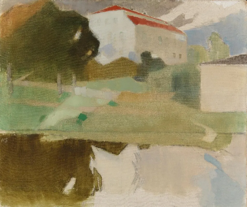 Sjundbyn kartano, by Helene Schjerfbeck, unspecified