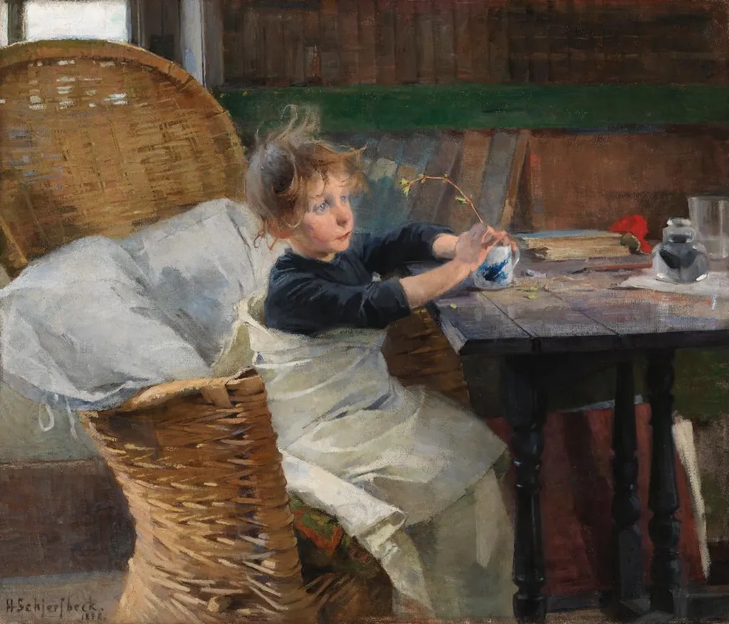 Toipilas, by Helene Schjerfbeck, unspecified