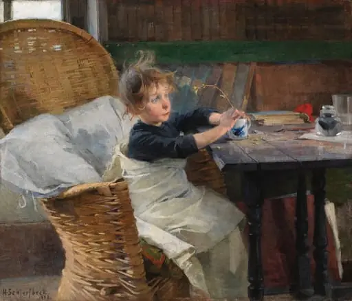 Toipilas, by Helene Schjerfbeck
