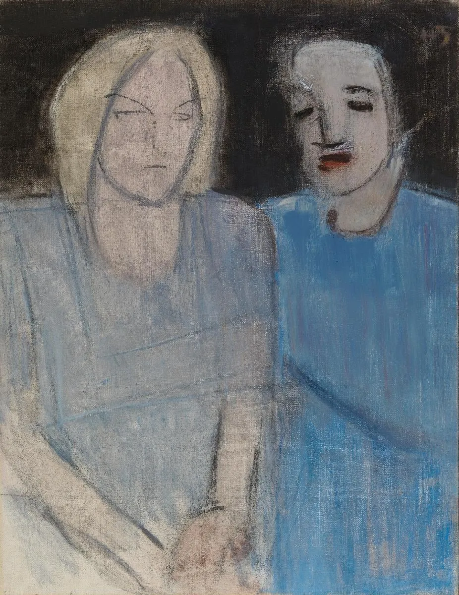 Ystävykset, by Helene Schjerfbeck, unspecified