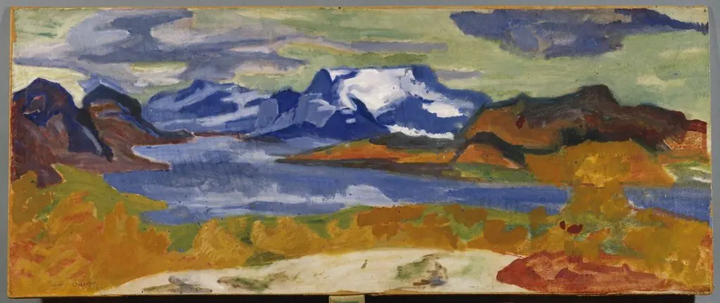 On the Way to "Sjöfallet", by Helmer Osslund