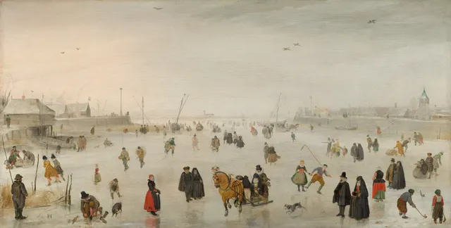 A Scene on the Ice