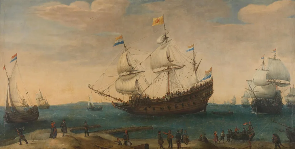 Untitled, by Hendrick Cornelisz Vroom, unspecified, 1600