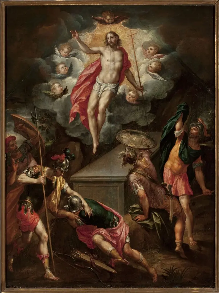 Resurrection of Christ, by Hendrick de Clerck