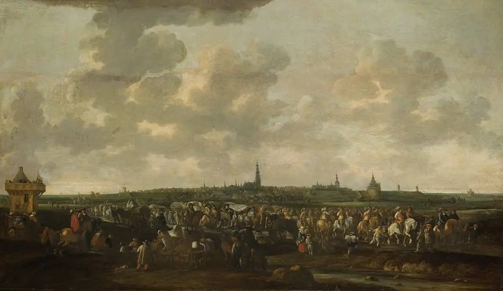 Departure of Spanish Occupation Troops from Breda, October 10, 1637, by Hendrick de Meijer