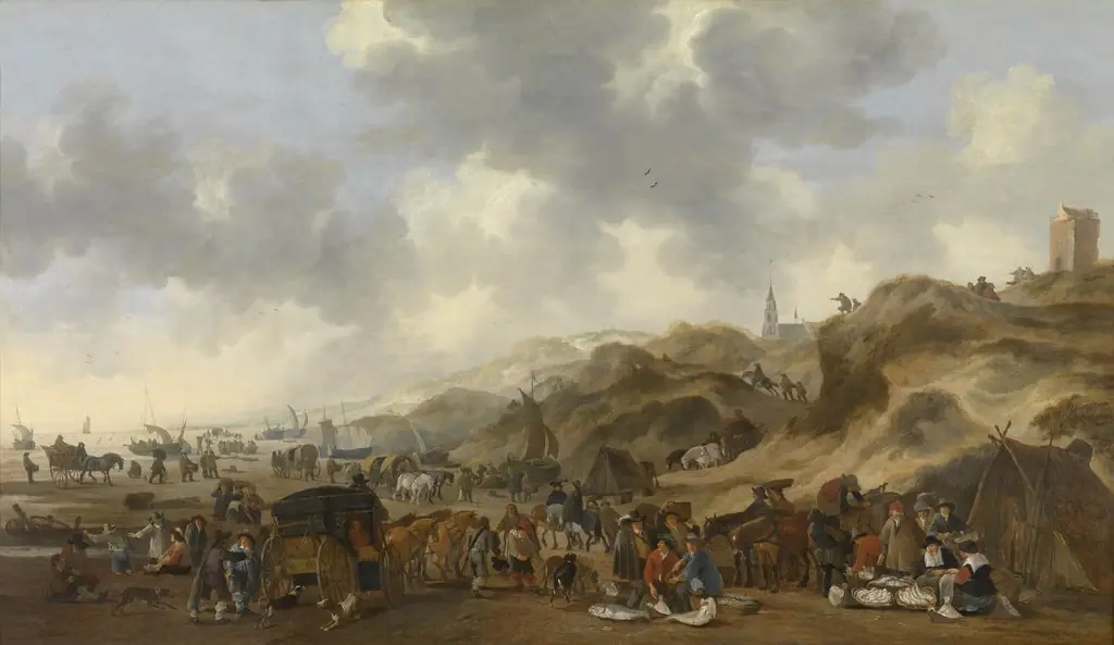 The Dunes at Scheveningen, by Hendrick de Meijer