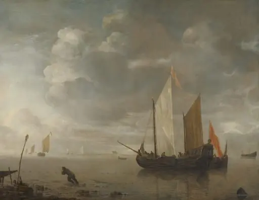 Calm Sea, by Hendrick Dubbels