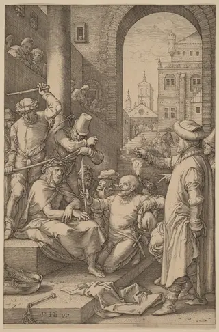 Christ Crowned with Thorns, by Hendrick Goltzius
