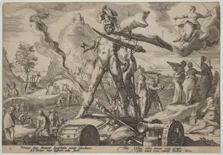 The Age of Iron, by Hendrick Goltzius