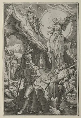 The Passion: The Resurrection, by Hendrick Goltzius