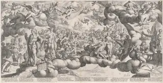 The Wedding of Cupid and Psyche, by Hendrick Goltzius
