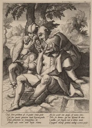 The Wisdom of Fools, by Hendrick Goltzius