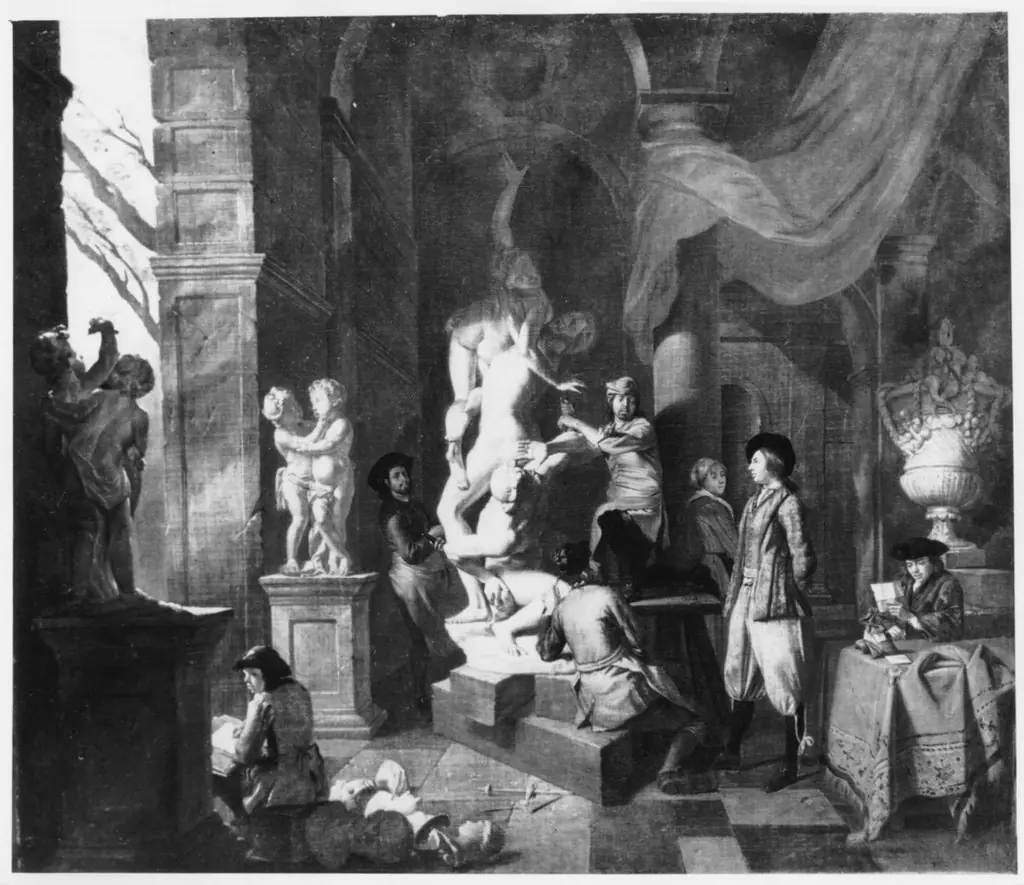 Studio of a Sculptor, by Hendrick Govaerts