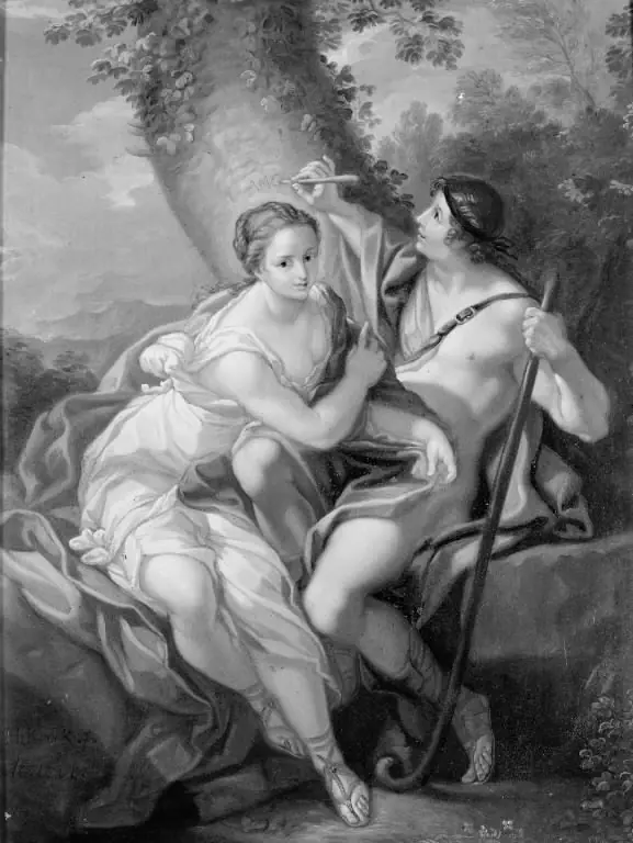 Medos og Angelica, by Hendrick Krock