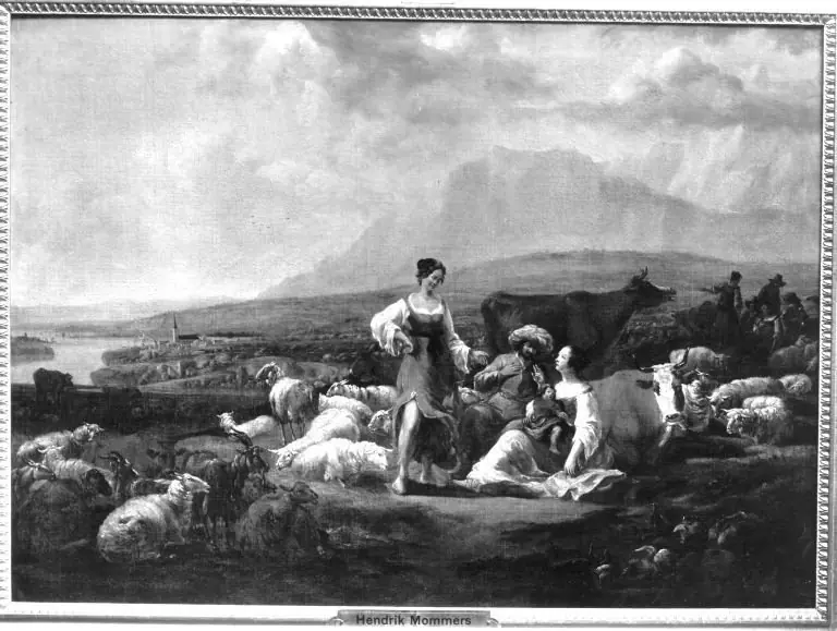 Viehstück mit Hirten, by Hendrick Mommers