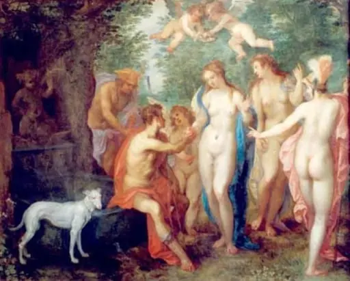 Judecata lui Paris, by Hendrick van Balen