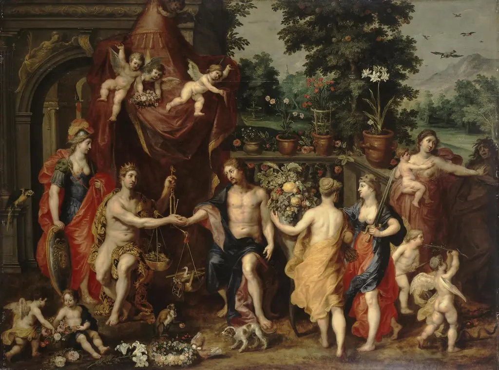 Allegory of the Virtuous Life, by Hendrick van Balen the Elder