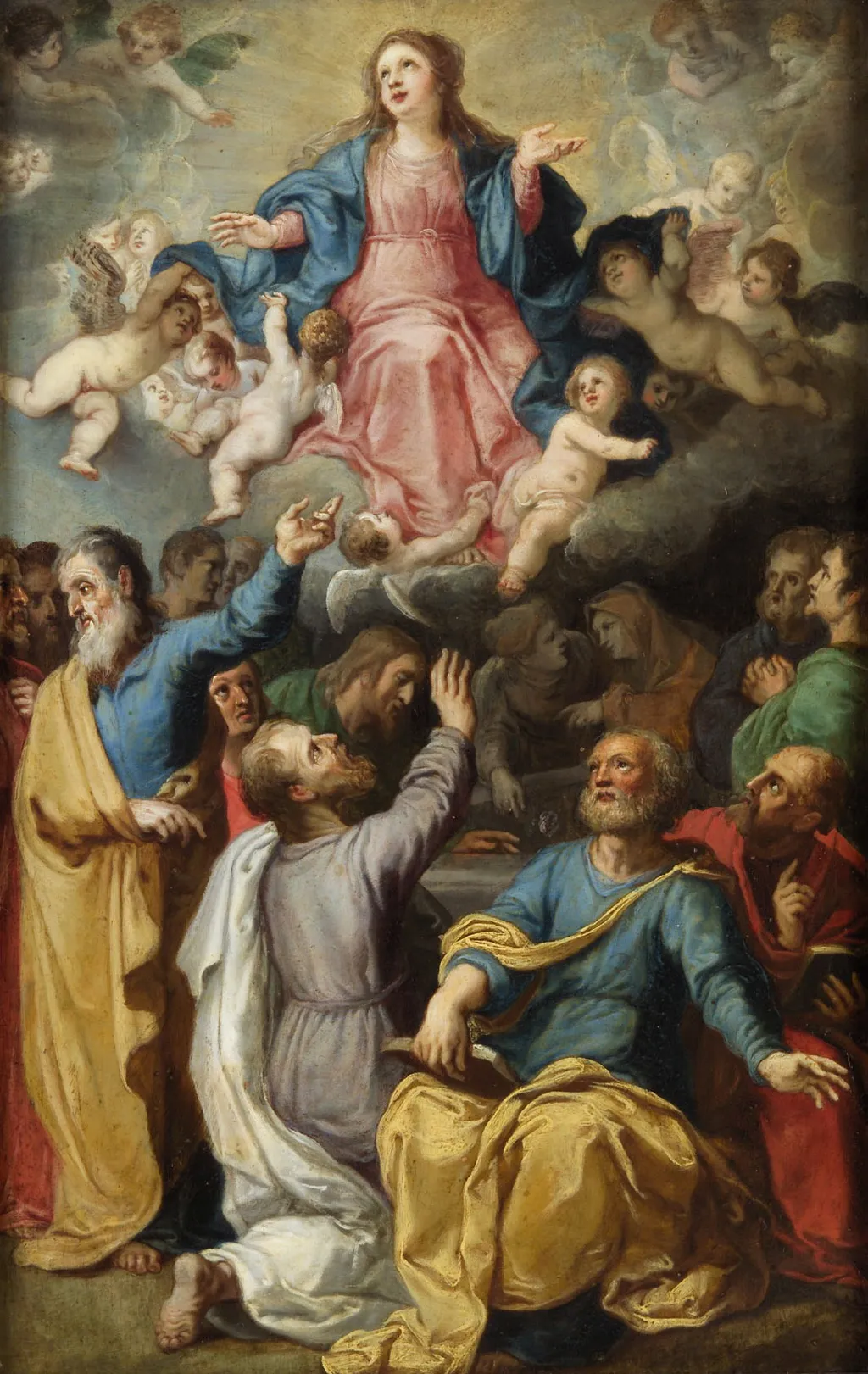 Assumption of Mary, by Hendrick van Balen the Elder, oil, 1600