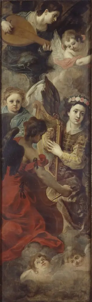 Concert of Angels, by Hendrick van Balen the Elder