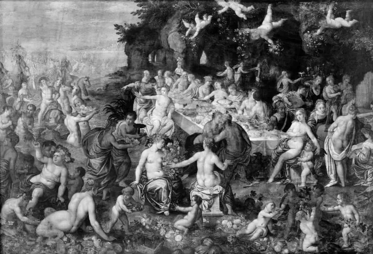 The Banquet of the Gods. The Wedding of Peleus and Thetis, by Hendrick van Balen the Elder