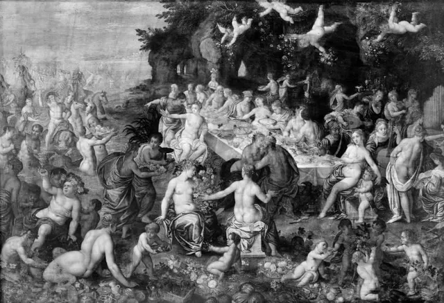 The Banquet of the Gods. The Wedding of Peleus and Thetis