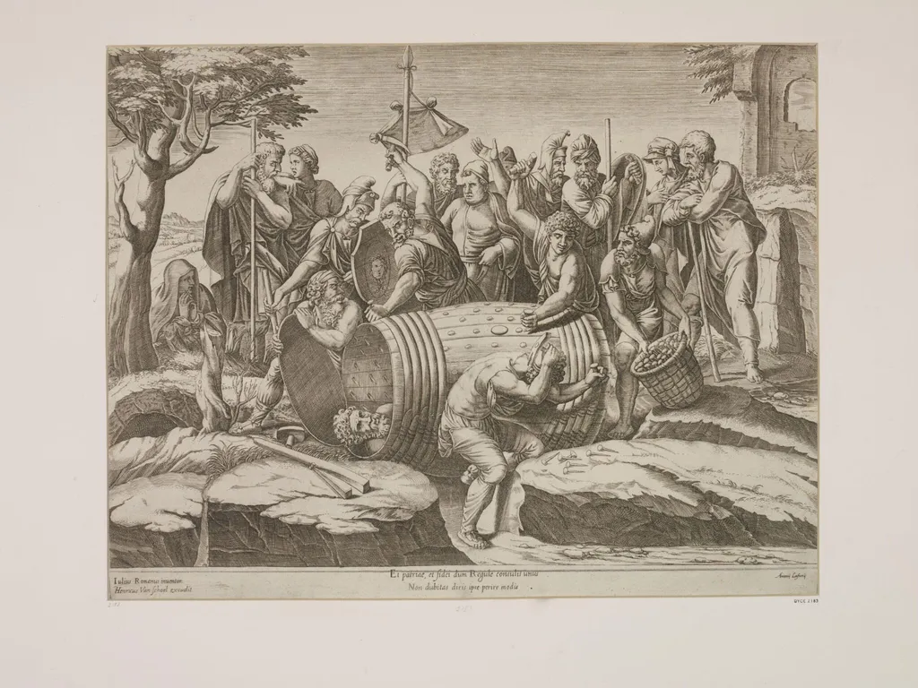 Punishment of Regulus, by Hendrick van Schoel, 1650