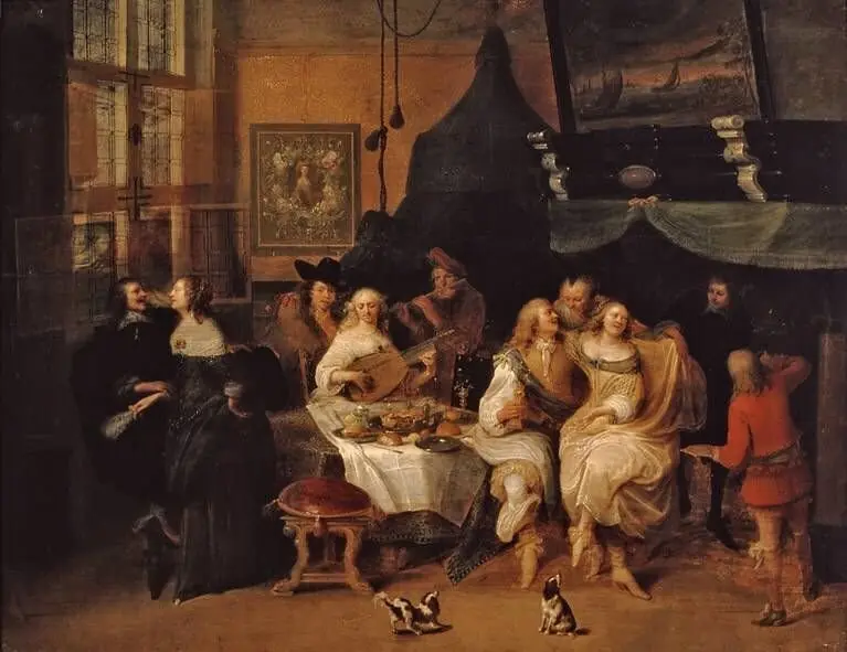 Merry Company, by Hendrik Carré