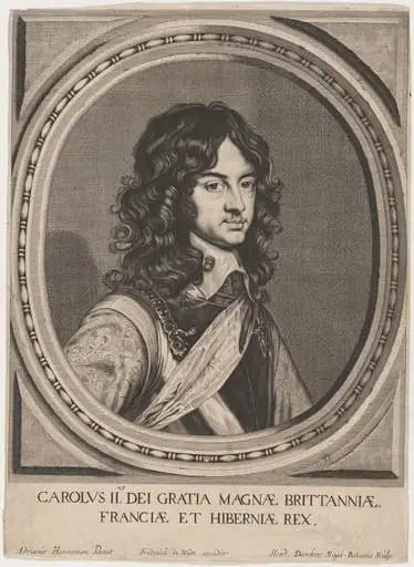 Charles II, by Hendrik Danckerts