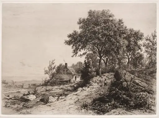 Cottage by the Sea, by Hendrik Dirk Kruseman van Elten