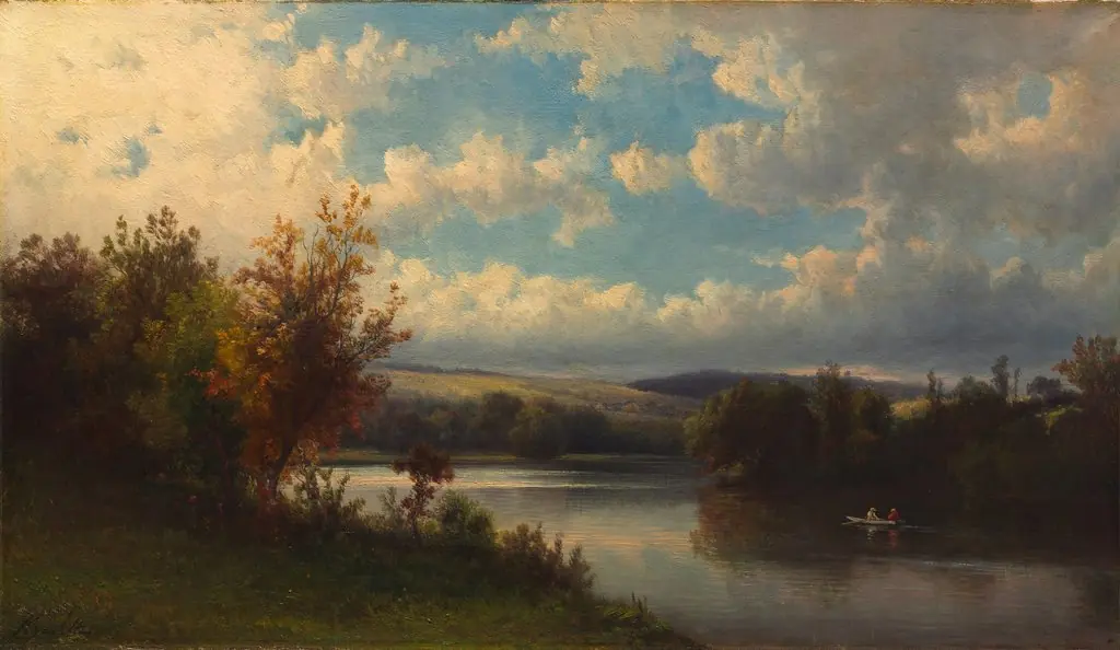 Landscape near Granby, Connecticut, by Hendrik Dirk Kruseman van Elten