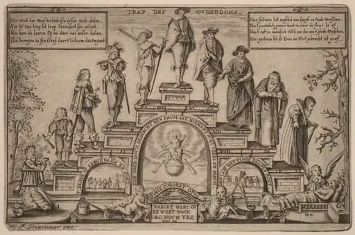 The Steps of Age (Trap des Ouderdoms), by Hendrik Frans Diamaer