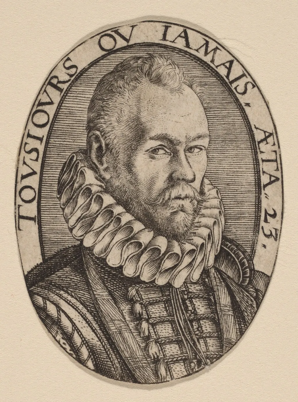 Arnout van Beresteyn, by Hendrik Goltzius, ink, 1579