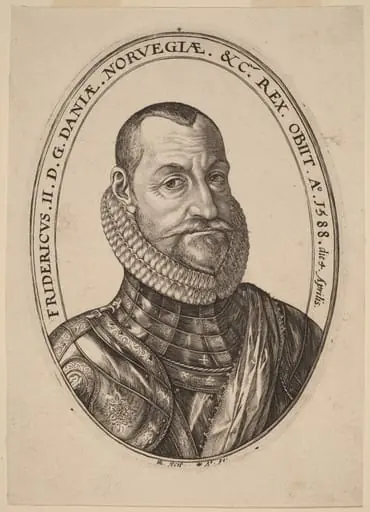 Frederick II, King of Denmark and Norway, by Hendrik Goltzius