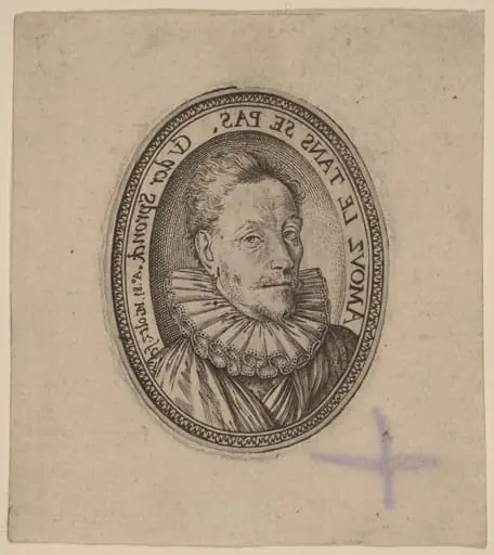 Gheraert van der Spronck, by Hendrik Goltzius