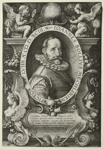 Hans Bol, by Hendrik Goltzius