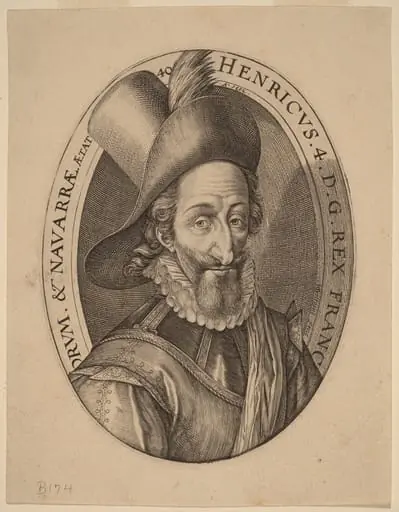 Henry IV, King of France, by Hendrik Goltzius
