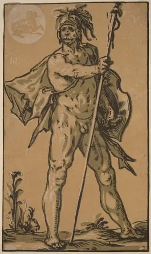 Mars, by Hendrik Goltzius