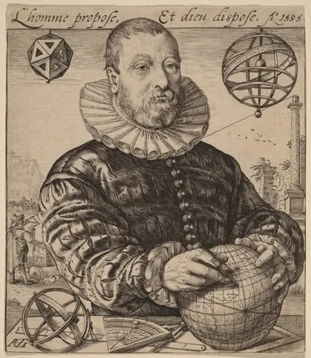 Nicolaus Petri van Deventer, by Hendrik Goltzius