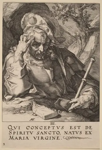 Saint James Major, by Hendrik Goltzius