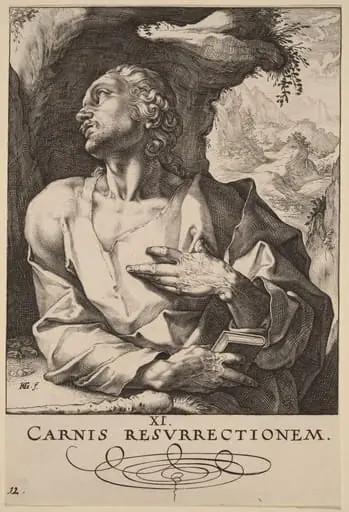 Saint Jude Thaddeus, by Hendrik Goltzius