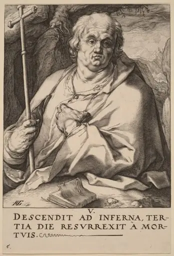 Saint Philip, by Hendrik Goltzius