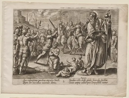 St. James the Great, by Hendrik Goltzius