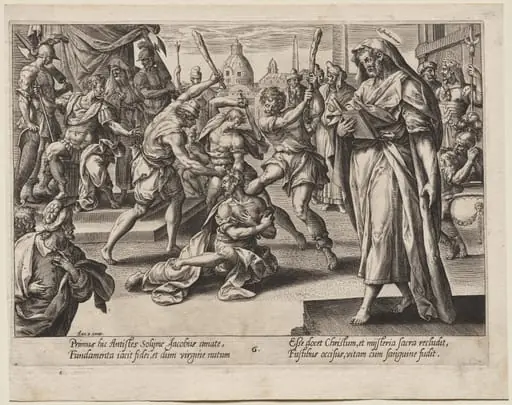 St. James the Less, by Hendrik Goltzius